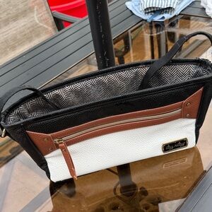 Itzy Ritzy Black, White & Brown Stroller Caddy